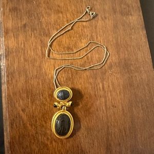 Scarab necklace